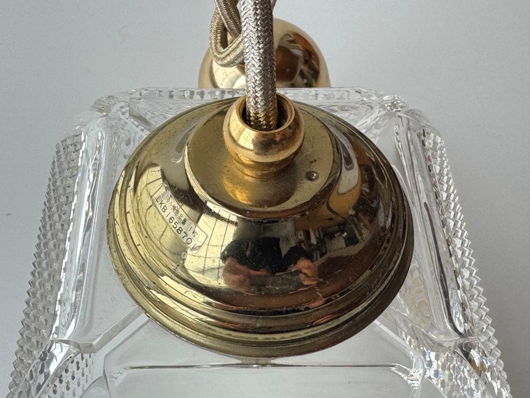 ヴィンテージ シャンデリア ペンダントライト National 昭和レトロ