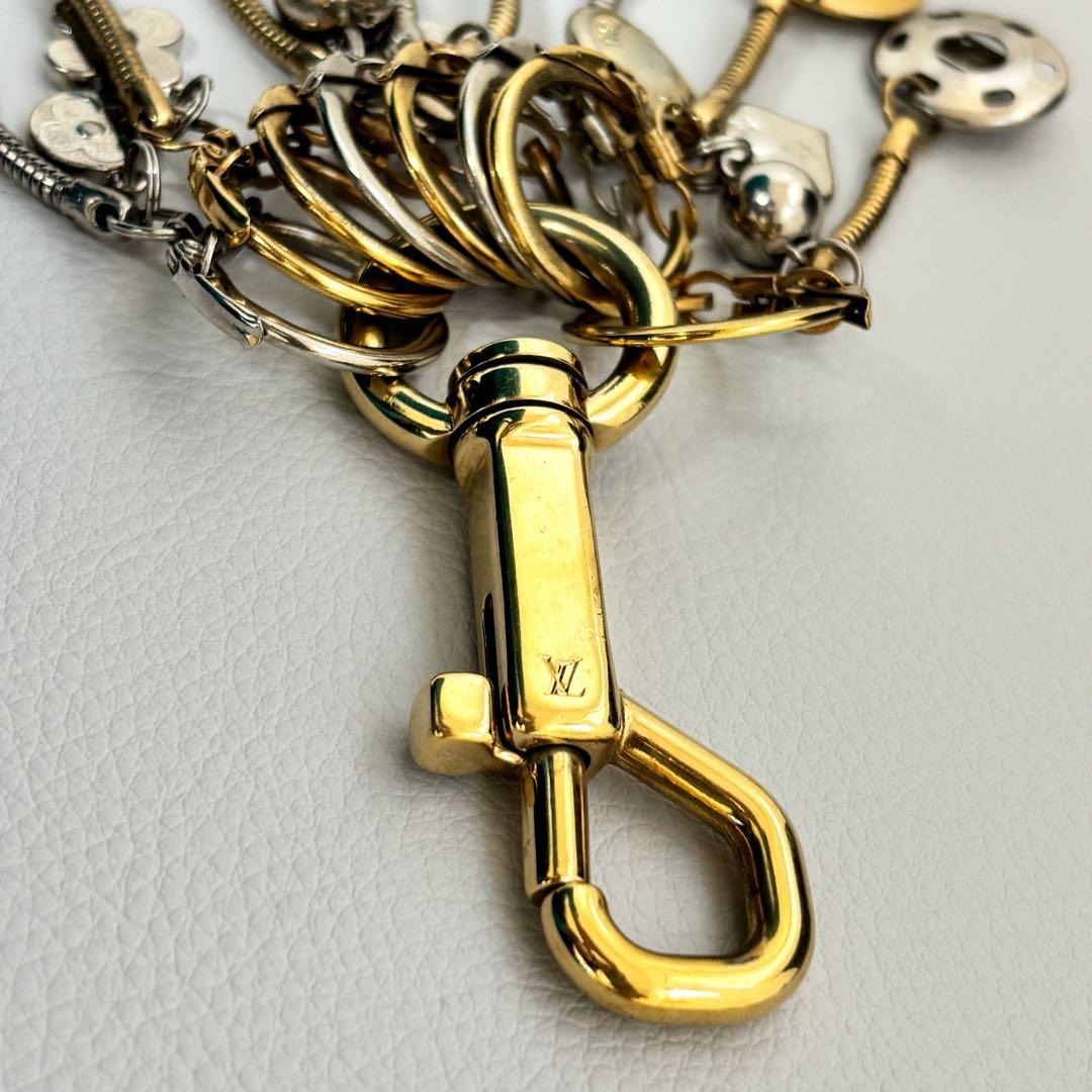 レア品✨LOUISVUITTON キーチャーム 8連　キーフック　アーカイブ
