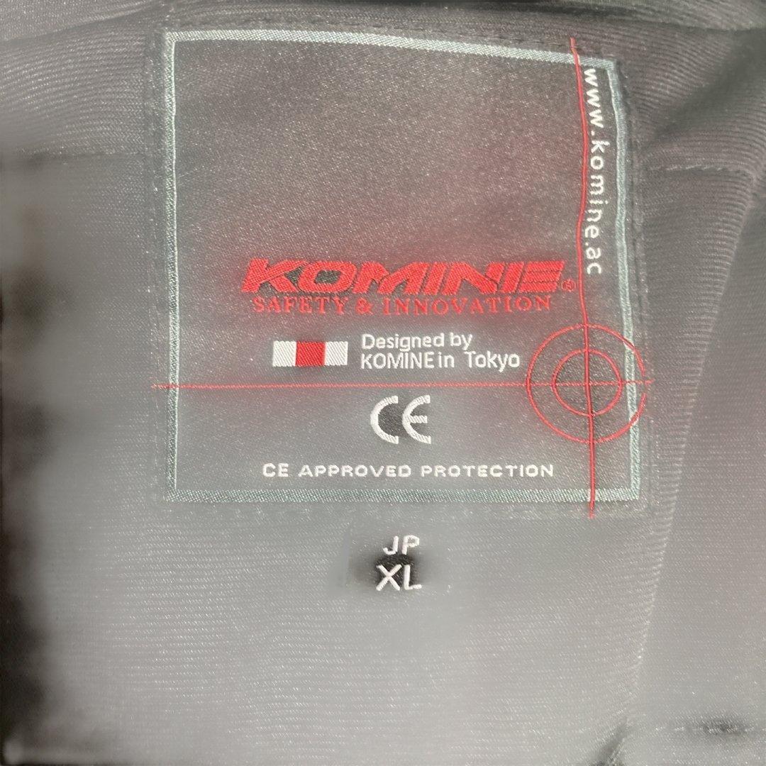 KOMINE 3シーズンジャケット XL カーキ