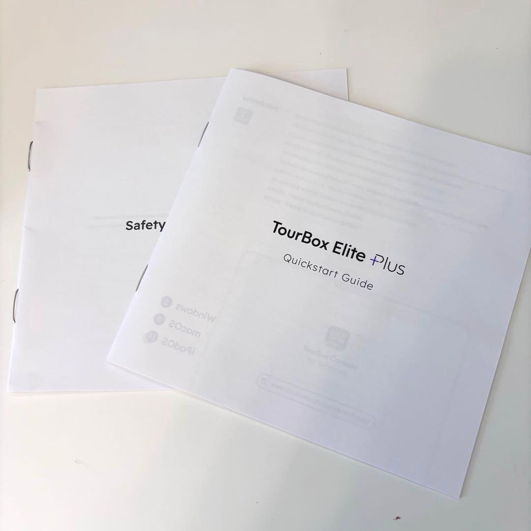 【美品】TourBox Elite Plus（左手用デバイス）iPad対応