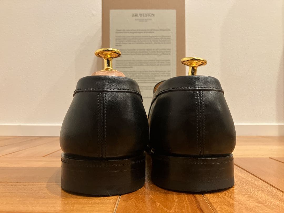 jm weston 180 ブラック　6D シューツリー付き