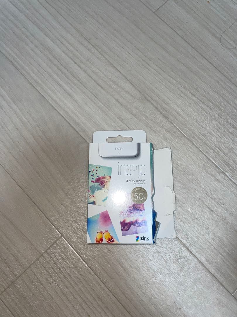 INSPIC ポータブルプリンター ピンク フィルム40枚付き