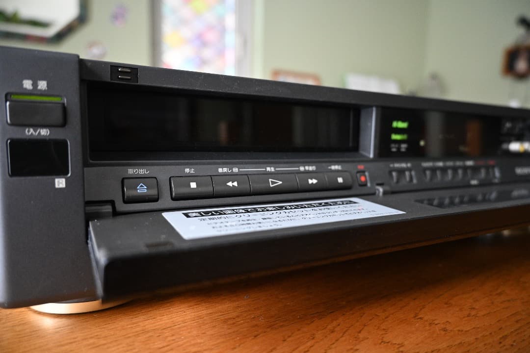 【完動品】SONY SL-200D ベータデッキ βテープのデジタル化に最適