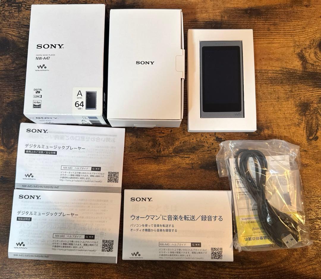 SONY NW-A47 デジタルオーディオプレーヤー 64GB
