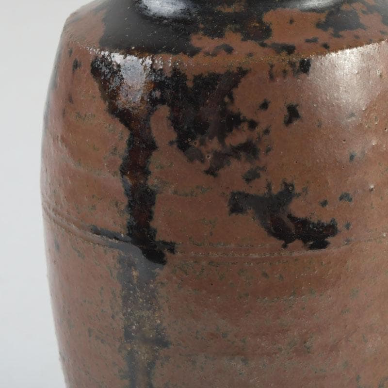 茶道具　瀬戸焼　古瀬戸　茶入　銘八千代　仕覆二点　即中斎極め箱　D　9443