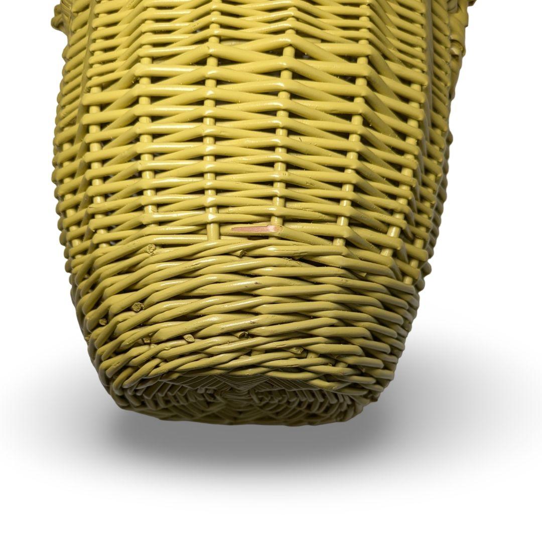 【極美品】PATOU イエロー かごバッグ