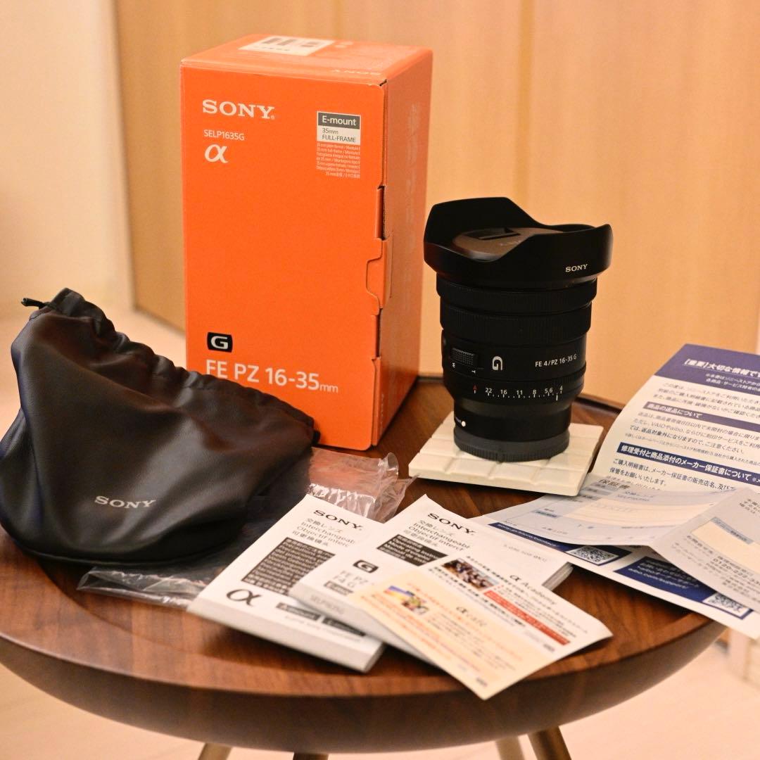 SONY FE PZ 16-35mm F4 G ズームレンズ　SELP1635G