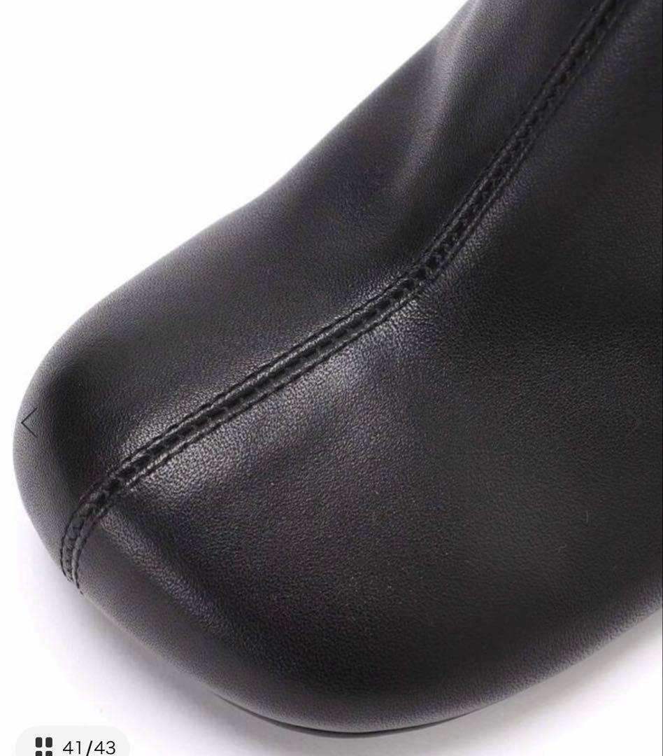 SLOBE IENA スローブイエナ23.5 スクエアトゥショートブーツ