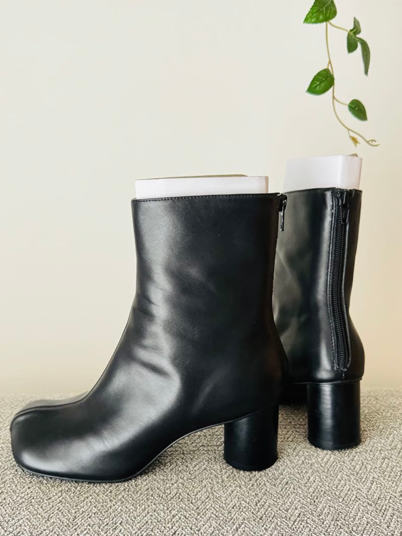 SLOBE IENA スローブイエナ23.5 スクエアトゥショートブーツ