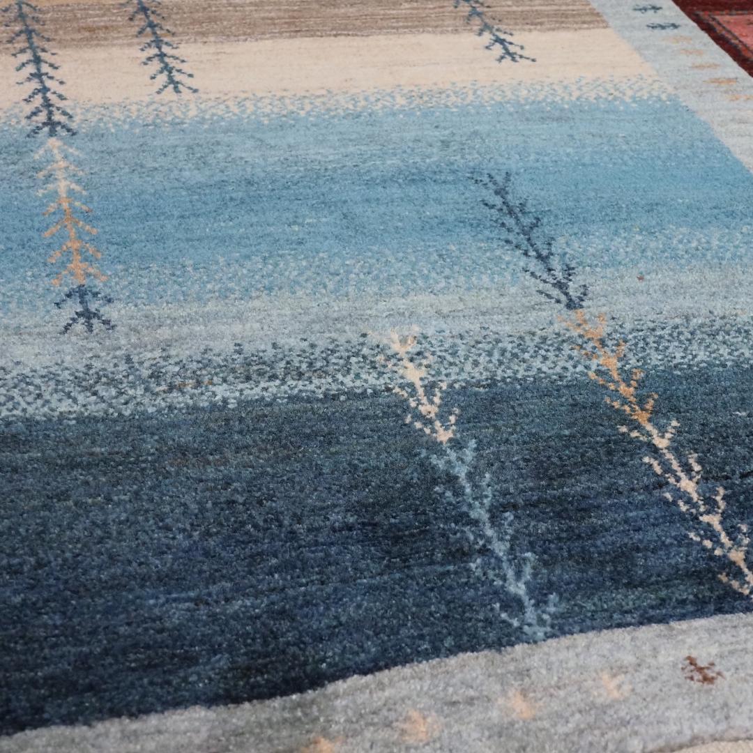 ゾランヴァリ　ギャッベ（ラグサイズ）・アマレ　1．17×0．8ｍ