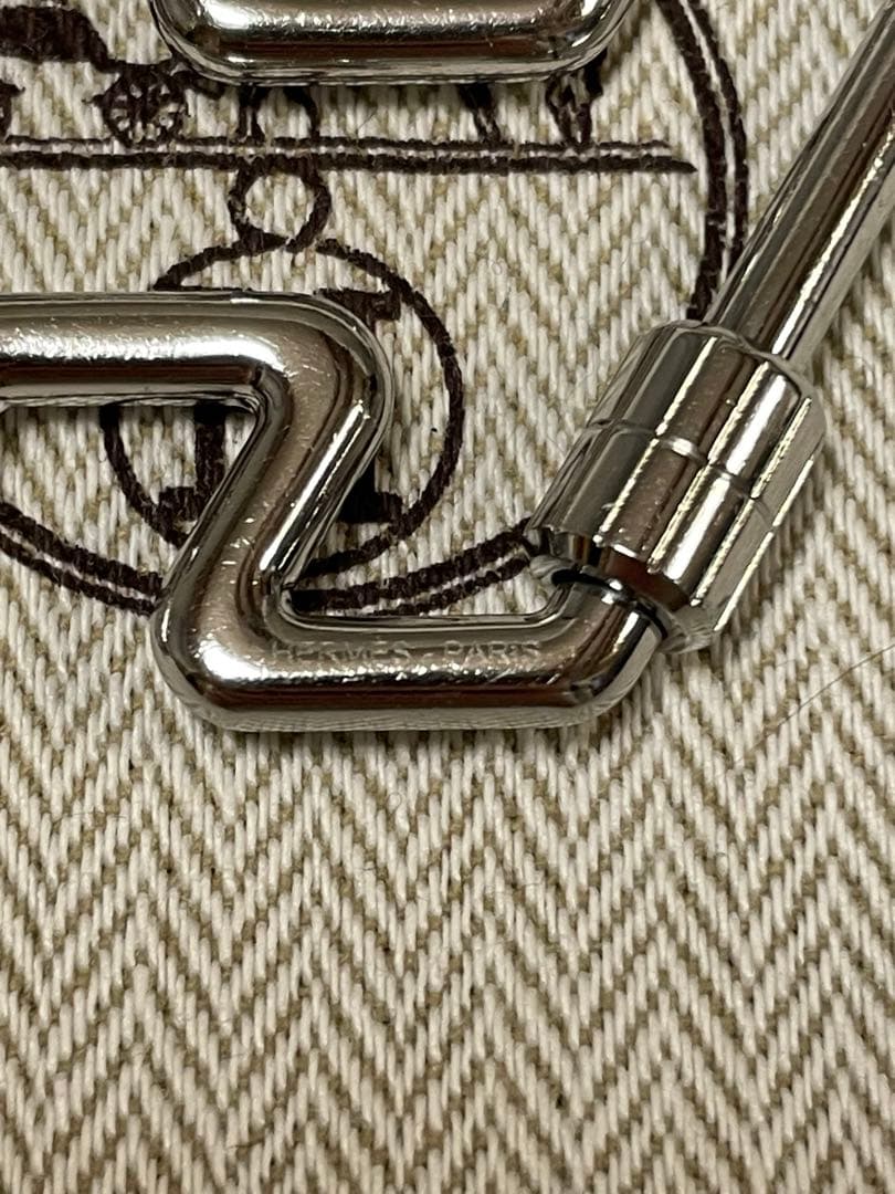 hermes H トゥスピード カラビナ キーリング キーホルダー
