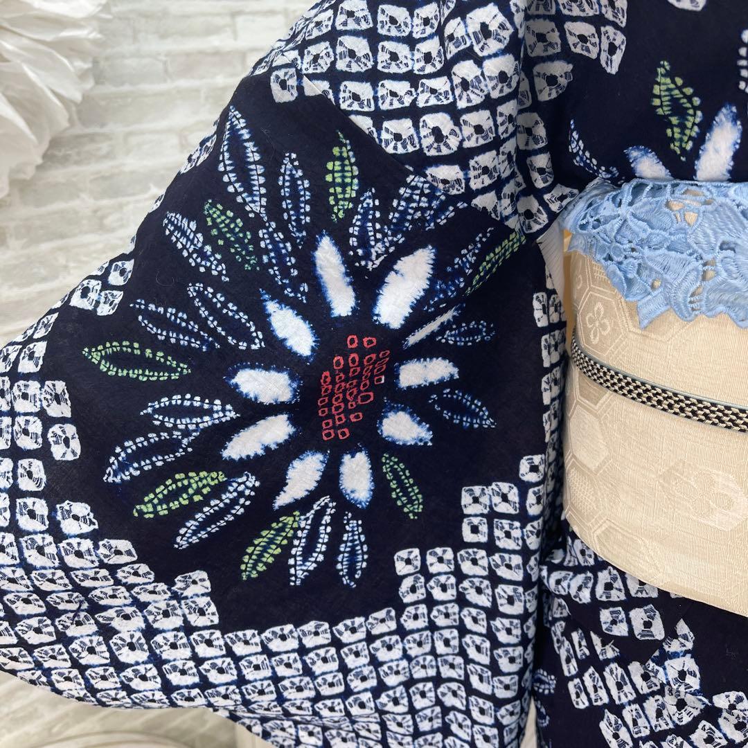 有松絞り浴衣★名古屋帯セット