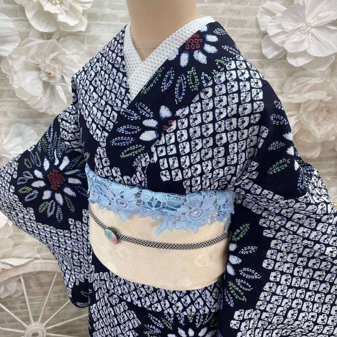 有松絞り浴衣★名古屋帯セット
