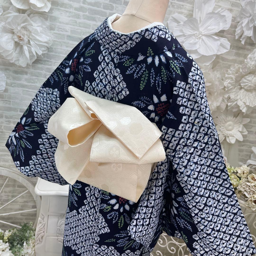 有松絞り浴衣★名古屋帯セット