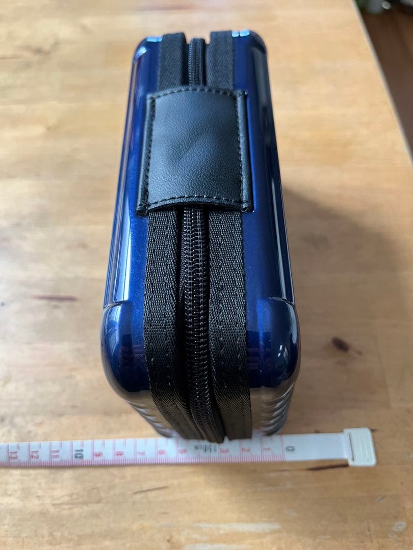 【絶品】RIMOWA ネイビー トラベルポーチ タイ国際航空