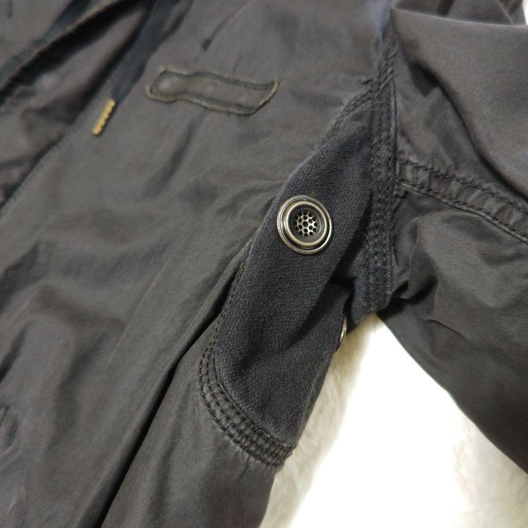 y2k goa ミリタリーコート ブラック ファー Y2K G.O.A ロング