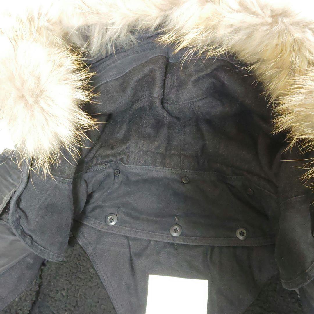 y2k goa ミリタリーコート ブラック ファー Y2K G.O.A ロング