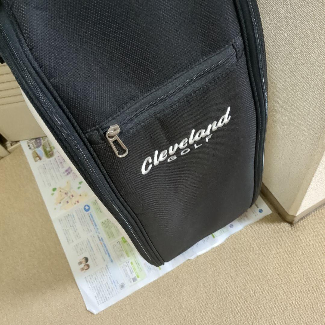 素敵なCleveland Golf キャディバッグ ホワイト/ブラック/ブルー