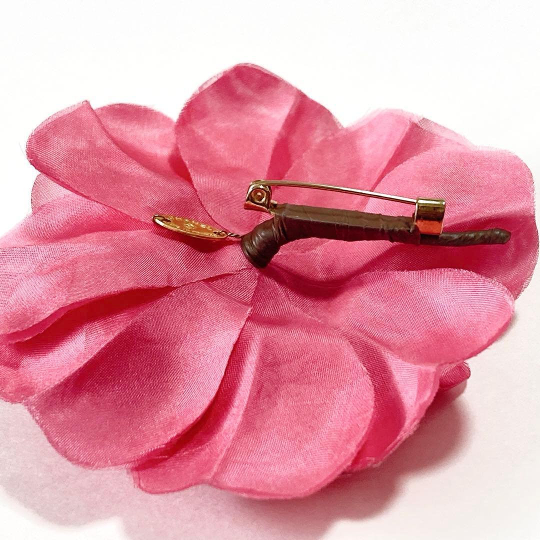 CHANEL カメリア コサージュ ブローチ フラワー O2510008