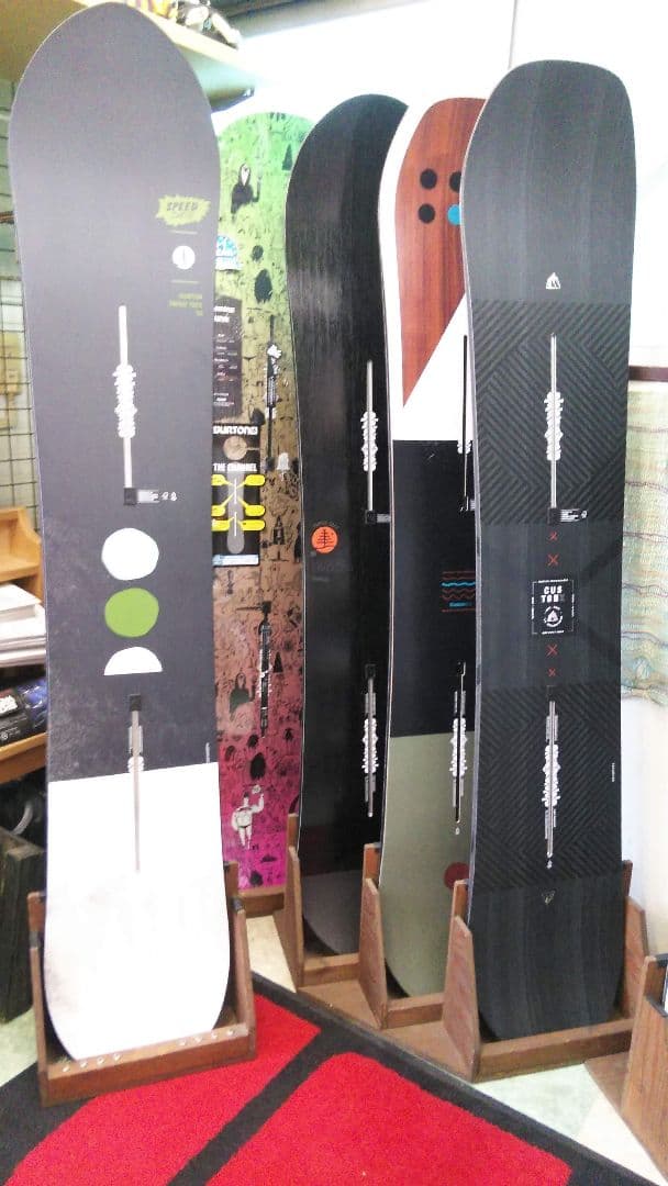 スノーボードスタンドラック　１本用　NEW COLOR　アクアブルーハンドメイド