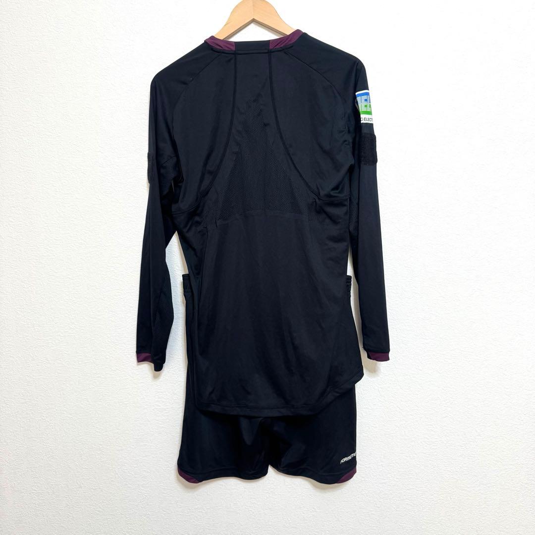 adidas ブラック 長袖シャツ ショーツ セット