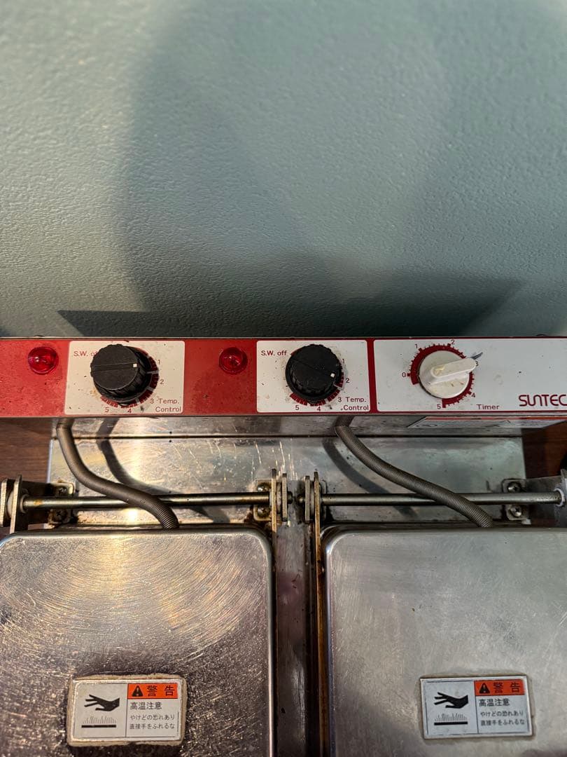 サンテック 2連パンケーキベーカー POK-22