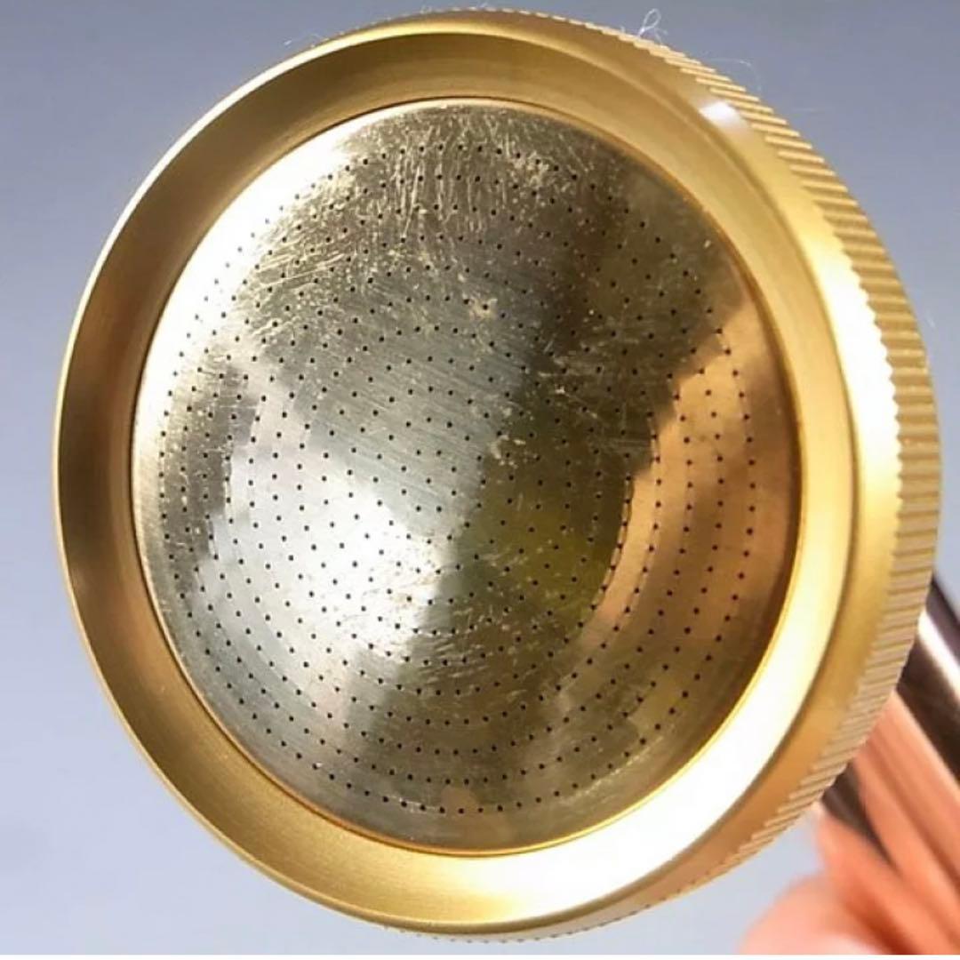 純銅製 特製 散水ノズル & 散水ノズル用の交換メッシュ・パッキンの2点セット