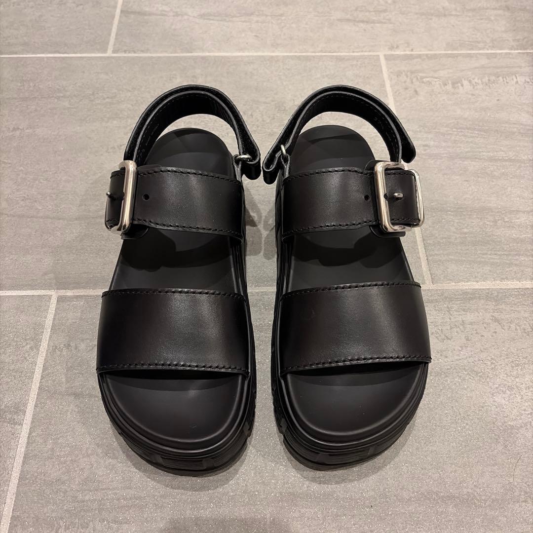 【37.5】miumiu ミュウミュウ チャンキーネオプレンサンダル 新品未使用