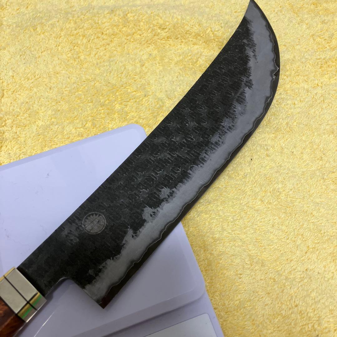 ⑧實光刃物　万能寿司切り　8寸　青一鋼