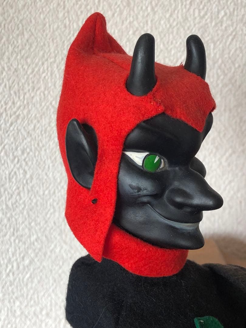 ビンテージ　デビル 悪魔　シュタイフ　パペット　手踊り人形　アンティーク　レトロ