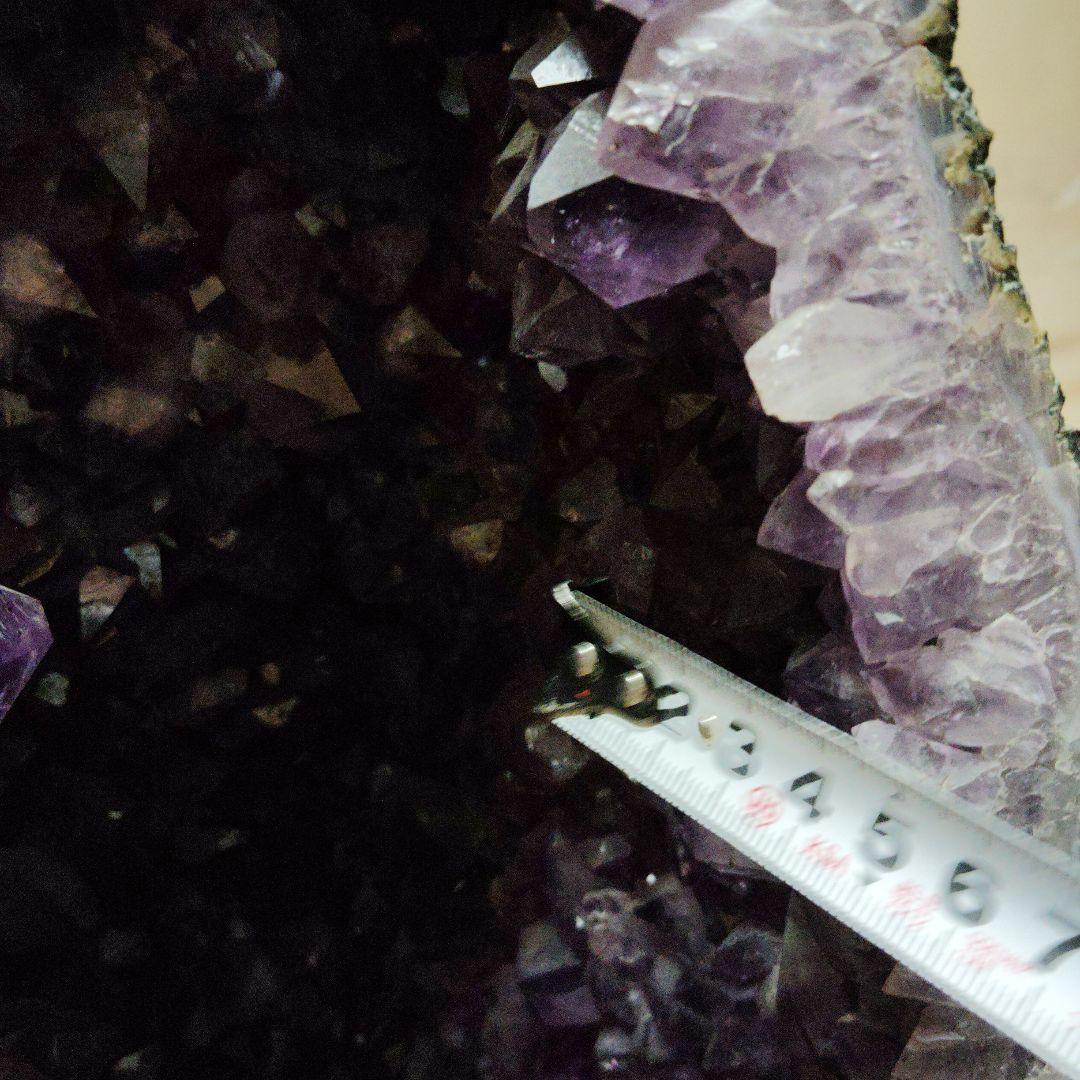 アメジスト ドーム　■置物 　15.6kg　高さ約50cm弱