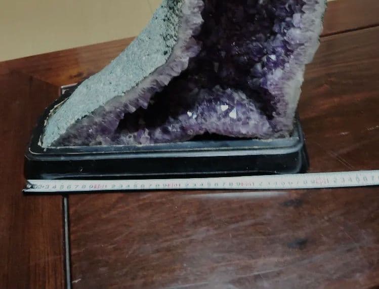 アメジスト ドーム　■置物 　15.6kg　高さ約50cm弱
