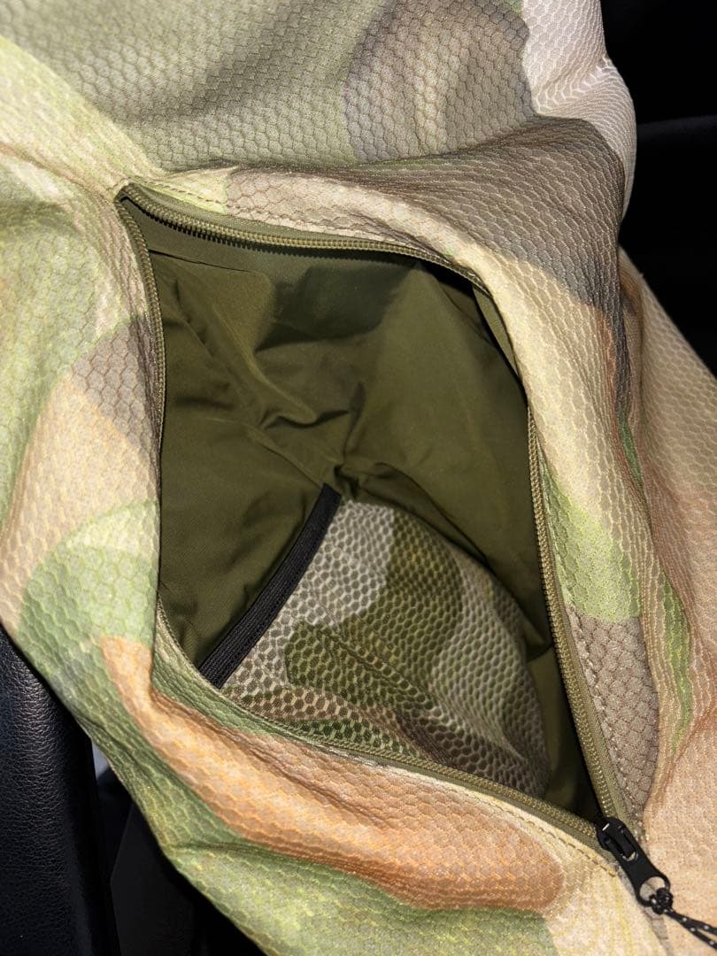 美伢FUZZYKON グランジ カモフラージュ柄 ショルダーバッグ