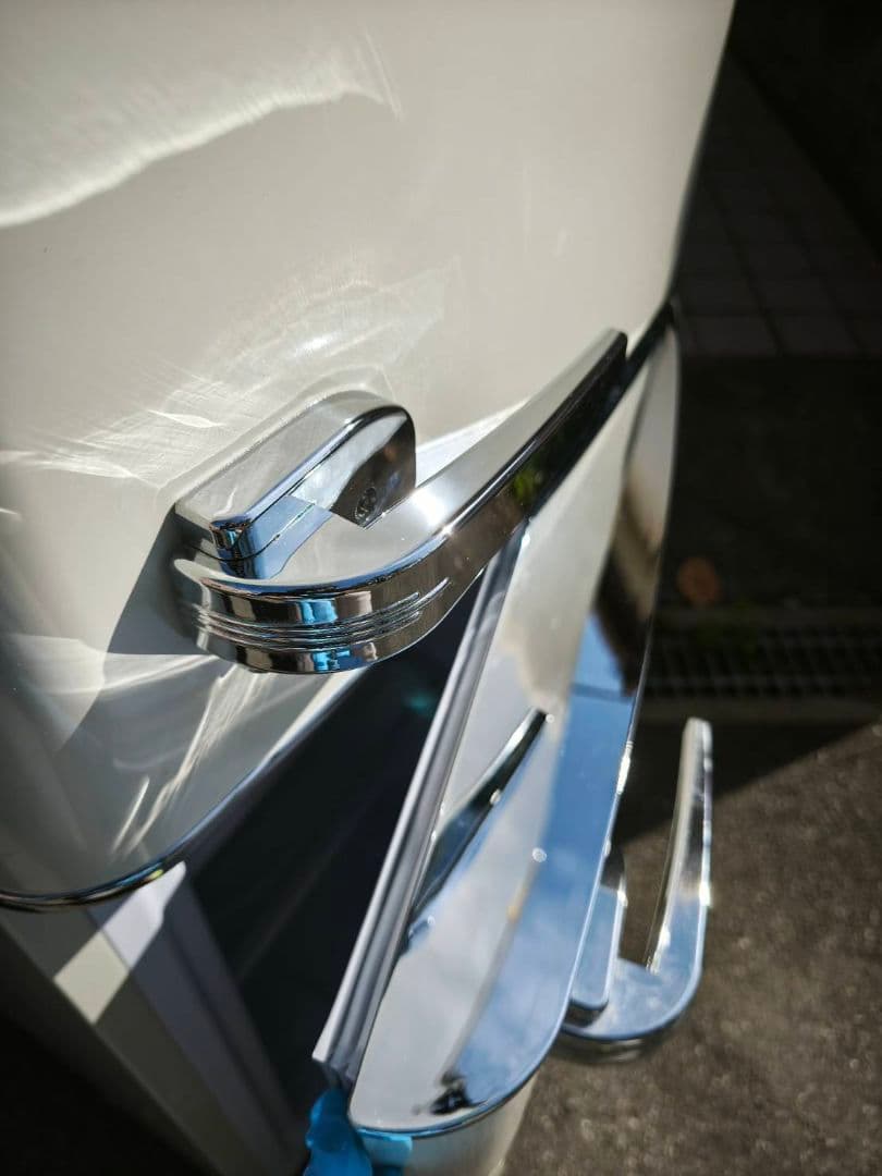 関東限 条件で無料配 24年 レトロ冷蔵庫 レトロ風冷蔵庫 レトロデザイン冷蔵庫