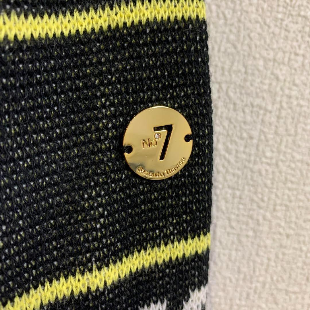 サマンサタバサ ナンバー7 セーター セレブ 高級 高貴 グリーンに映える レア