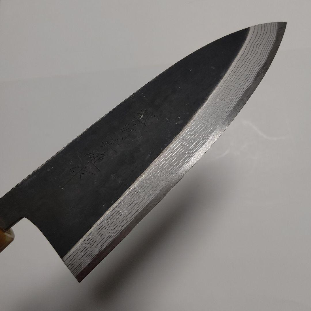 片刃包丁 黒打出刃 北岡英雄作