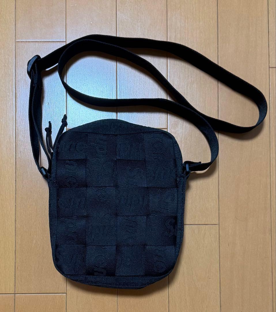 シュプリーム Supreme Woven Shoulder Bag 黒