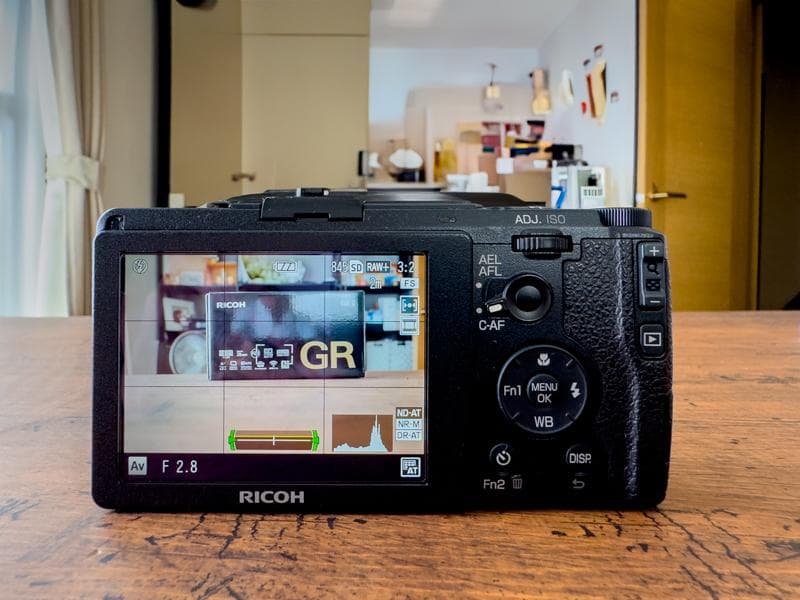 RICOH GRII　フードアダプターGH-3：BLACK MIST No5