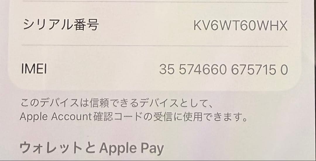 【訳あり】iPhone 15 Pro 128GB ブラックチタニウム 動作良好