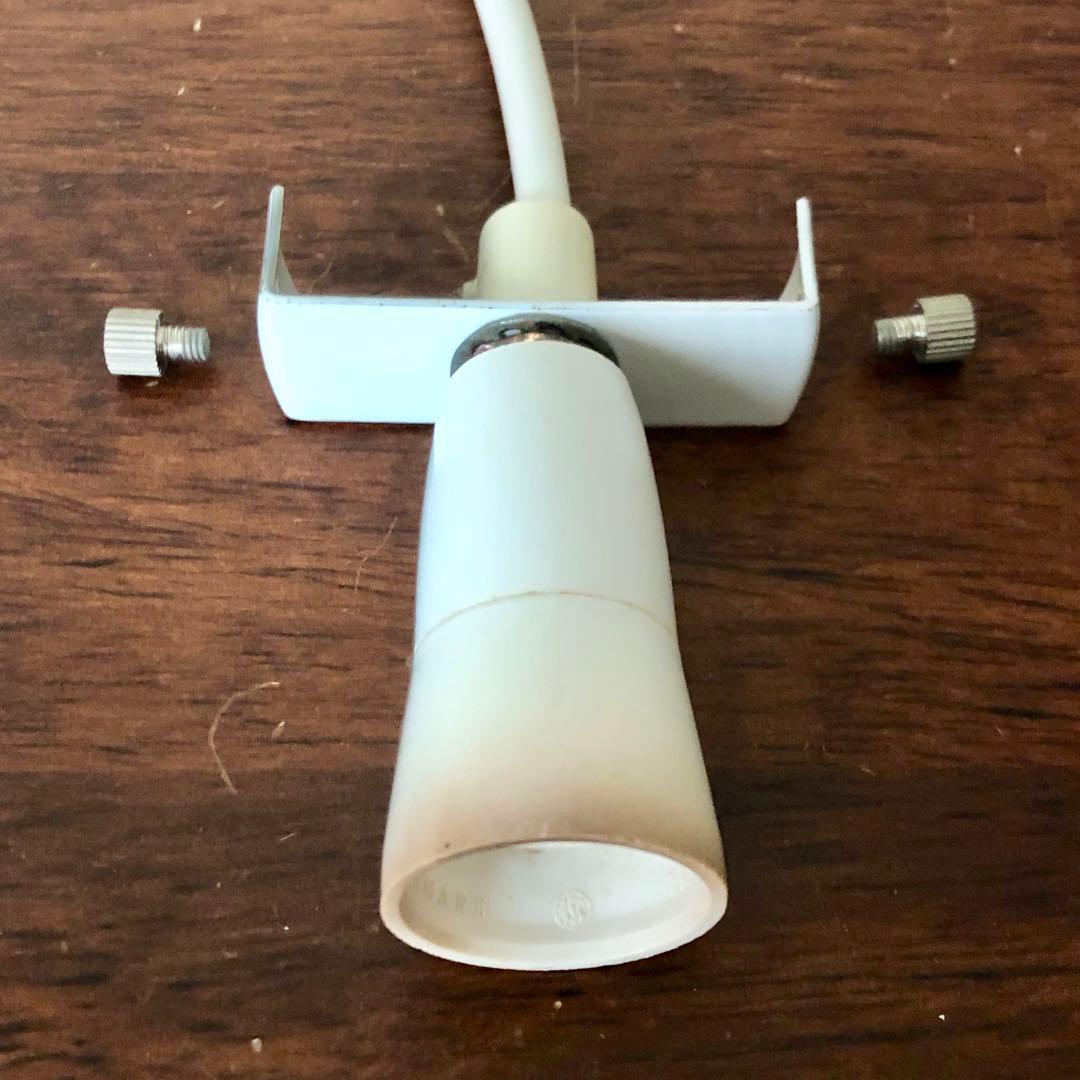 スウェーデン　北欧ビンテージ　ミルキーホワイト　シリンダー型ペンダントランプ