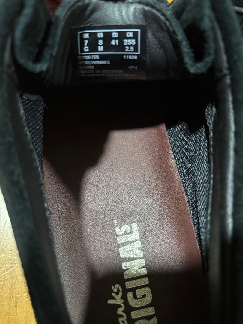 クラークス ワラビー ゴアテックス　UK7G