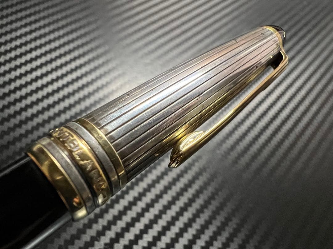 モンブラン 1441 ソリテール M 中字 スターリングシルバー 万年筆