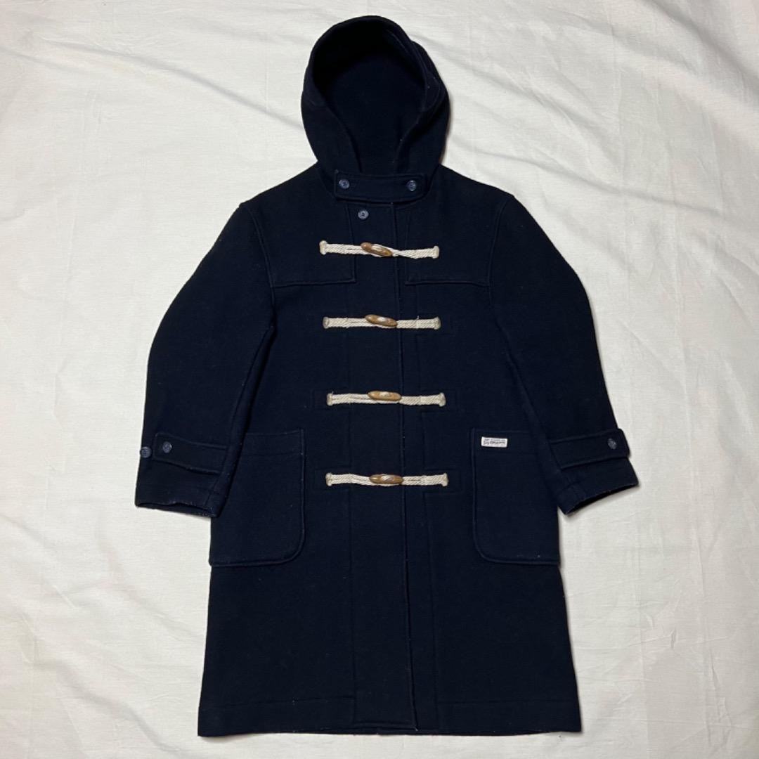 サックスフィフスアベニュー　ダッフルコート　ドクロ刺繍　フランス製　希少