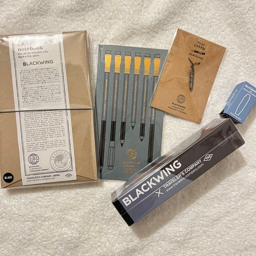 新品 トラベラーズノート BLACKWING ブラックウイング 5点セット
