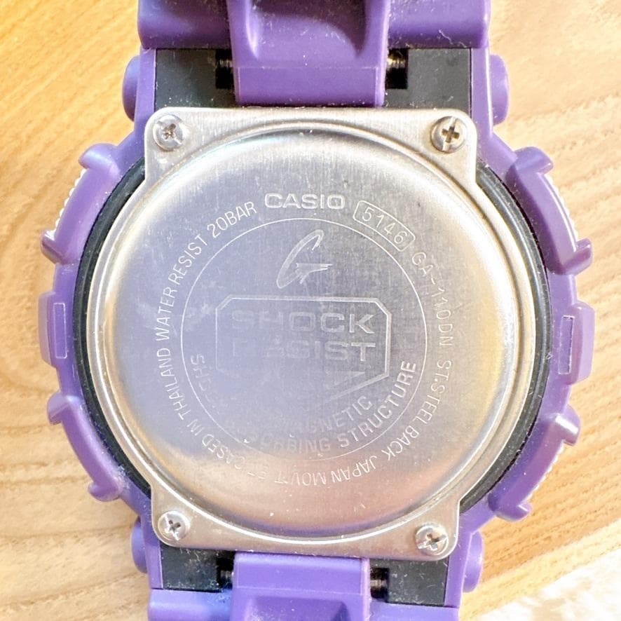 電池交換済み稼動品美品G-SHOCK GA-110DN-6AJF ダスティネオン