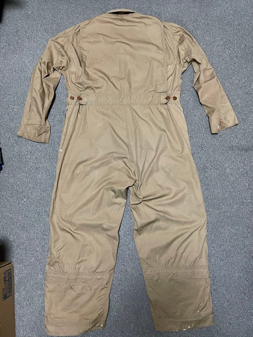 【希少 】50s 米軍 サマー フライトスーツ 44 つなぎ 雰囲気◎ 実物