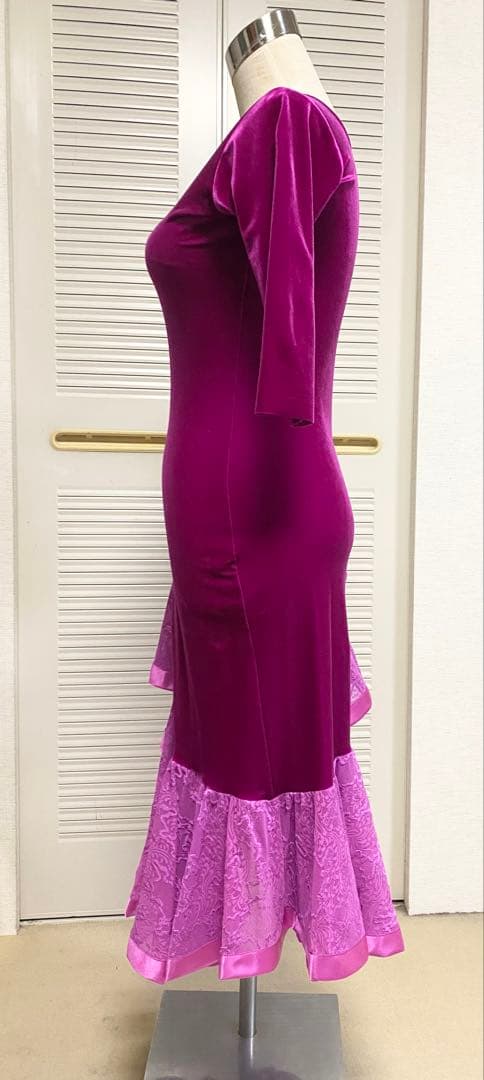 社交ダンスラテンワンピース