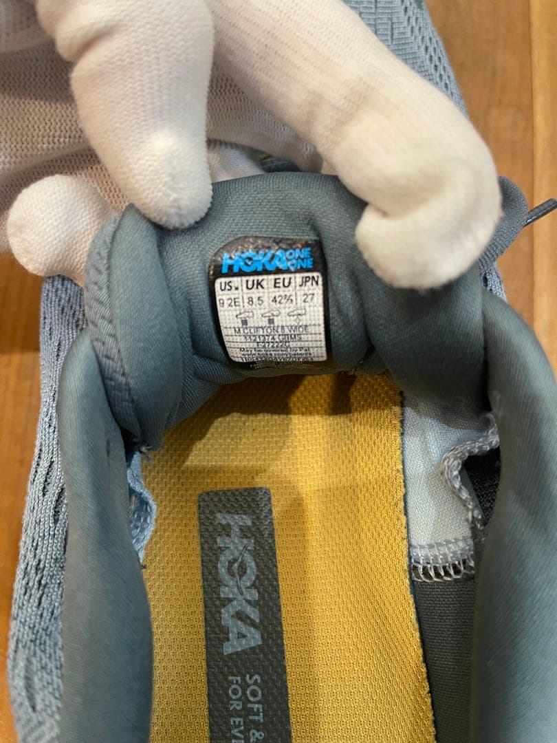 HOKA ランニングシューズ / CLIFTON 8 / 27.0cm