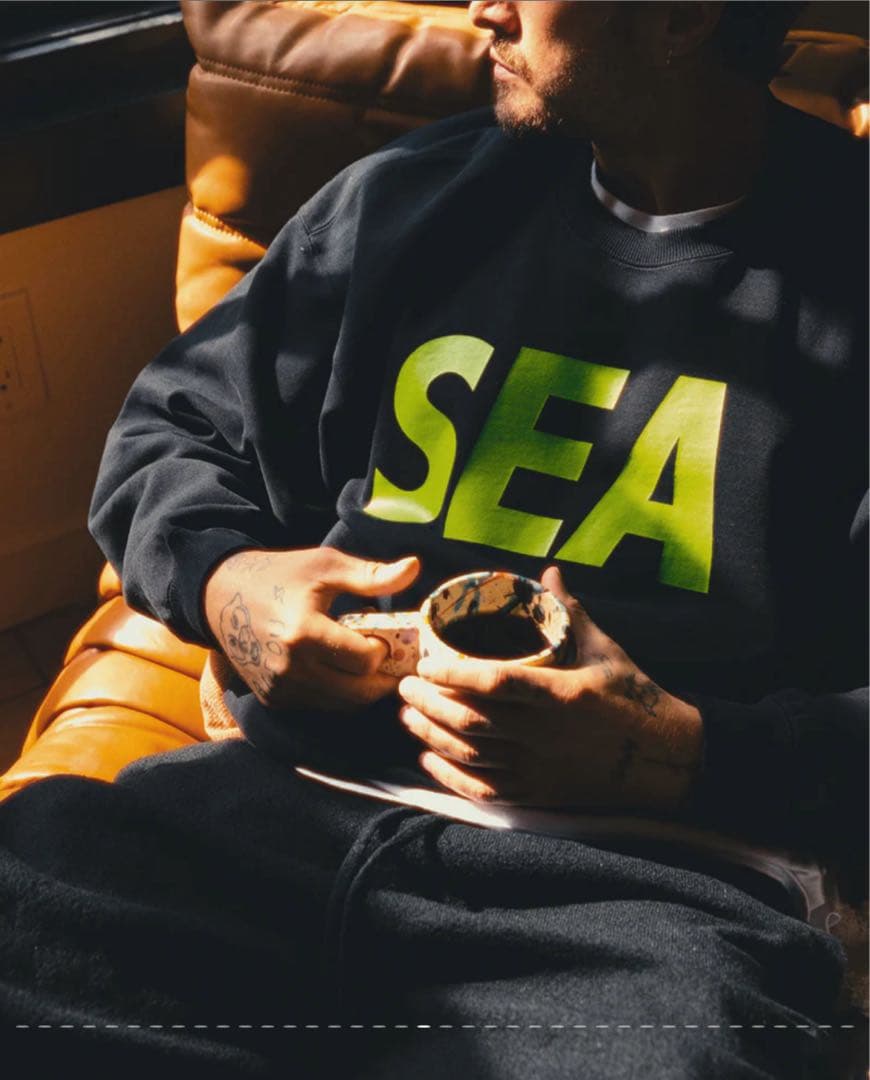 トップス WIND AND SEA CREWNECK SWEATSHIRT L