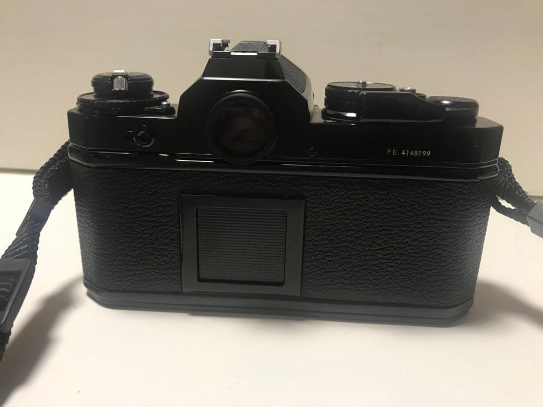 Nikon FE Black ボディ レンズ ストラップ セット